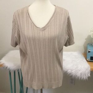 Van Heusen‎ sweater size XL tan